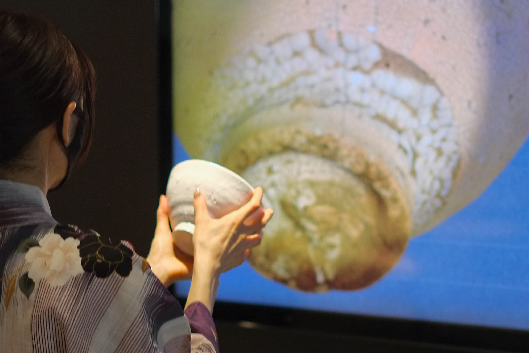 コントローラーと3DCGの連動の様子2